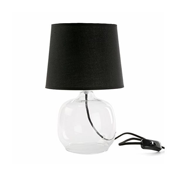 LAMPARA CRISTAL NEGRA